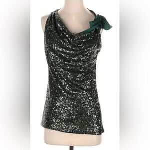 Green Sequin Top